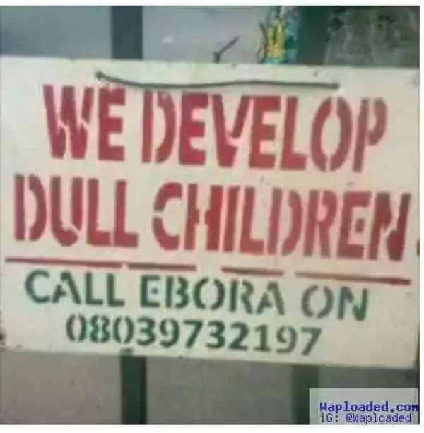Lol... Checkout This Hilarious Sign Post